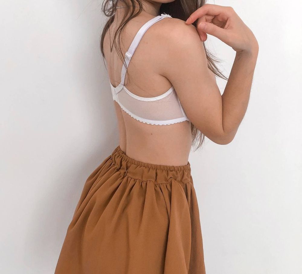 Прозрачный бюстгальтер