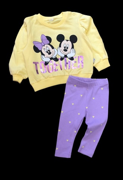 Костюм 2в1: світшот, лосіни "Together", двунитка ТМ "Paulina"