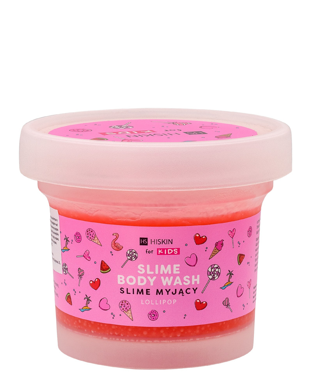 Слайм (желе) для душу HiSkin Kids Jelly з ароматом льодяник 150 мл (5905359804826)