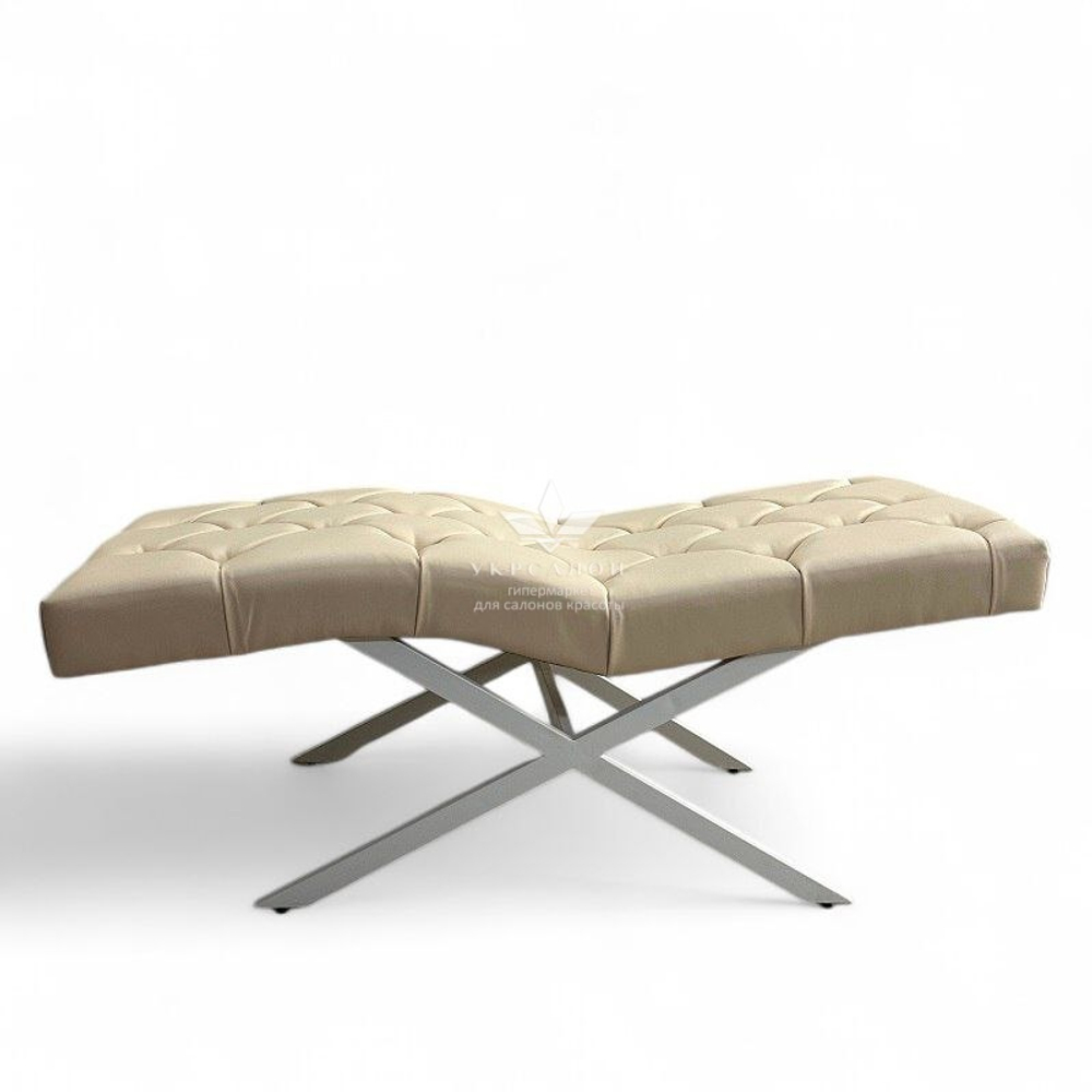 Анатомічна кушетка Mark 444-12 з гудзиками для лашмейкерів та бровістів