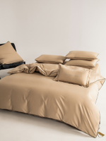 Комплект постельного белья Однотонный Сатин Элитный OCE005