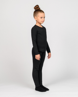 Термобілизна для дівчинки чорна (арт. 5722400303)