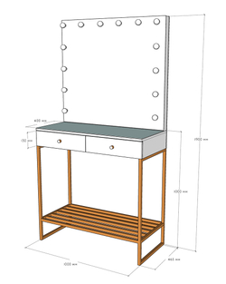 Рабочее место парикмахера 733