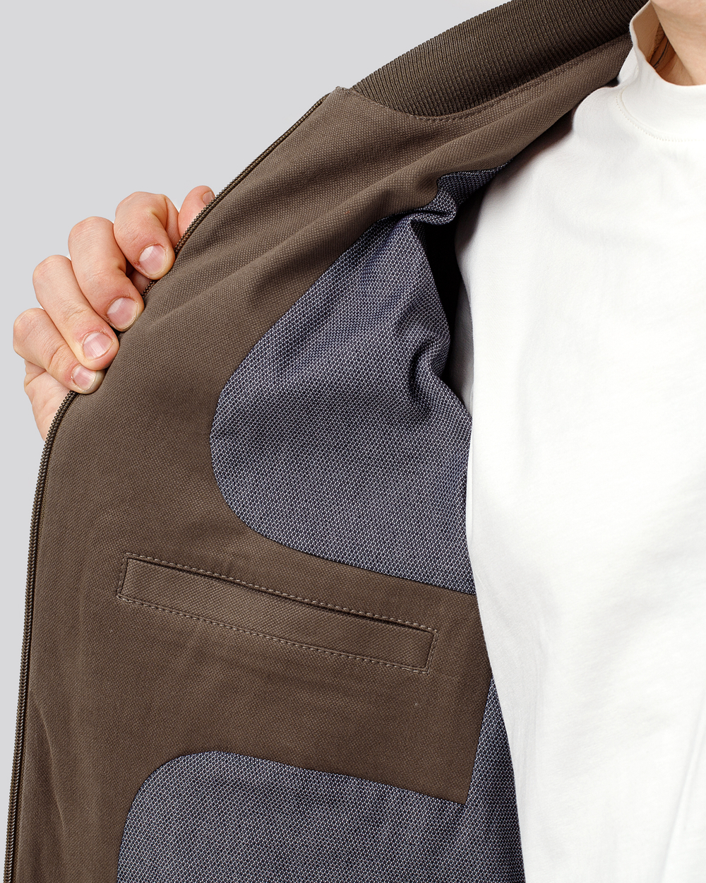 Бомбер чоловічий Casual мокко (арт. 6862300103)