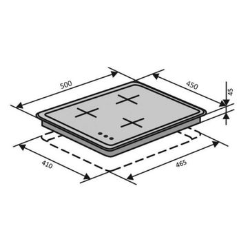 Газова варильна поверхня VENTOLUX HG430-M1G CEST (WH)