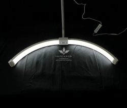 Безтіньова Led лампа для бьюті майстра Smart Moon Light HD-M5X, 50 Вт, біла