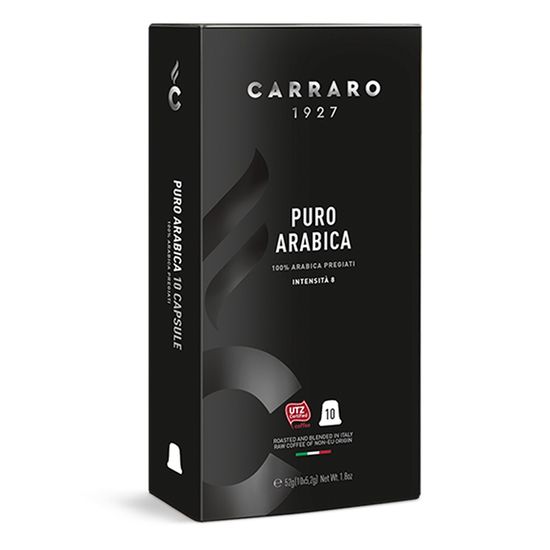 Кофе в капсулах Nespresso Carraro Puro Arabica 10шт