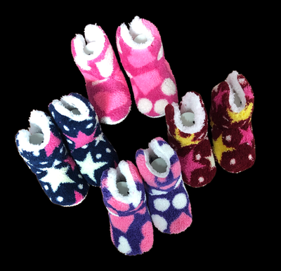 Пінетки-чобітки, набивна махра ТМ "Kindo" (13 см)