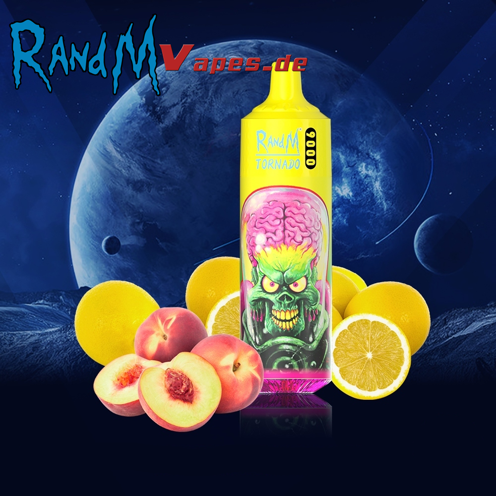 RandM Tornado 9000 Peach Lemonade 5% nic