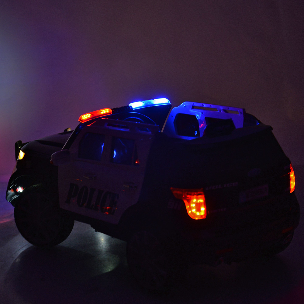 Дитячий електромобіль поліцейський джип Ford Police M 3259EBLR