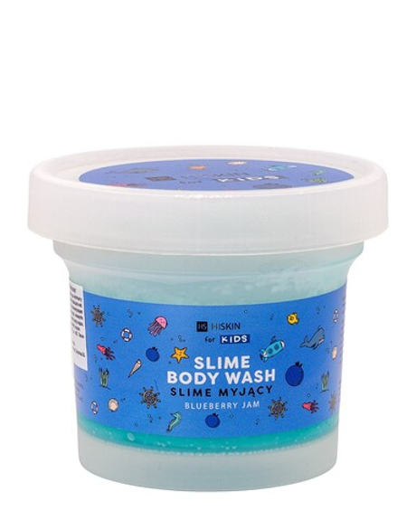 Слайм (желе) для душу HiSkin Kids Jelly з ароматом чорничний джем 150 мл (5905359804819)