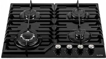 Варильна поверхня газова VENTOLUX HSF640-W3G CESBT (BK)