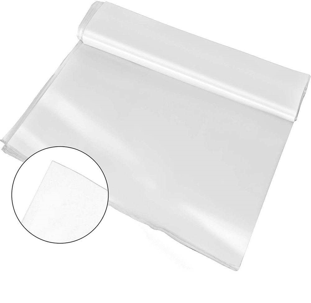 Пленка тепличная (белая), 60мкм, 3м/100м. Прозрачная (парниковая, полиэтиленовая)