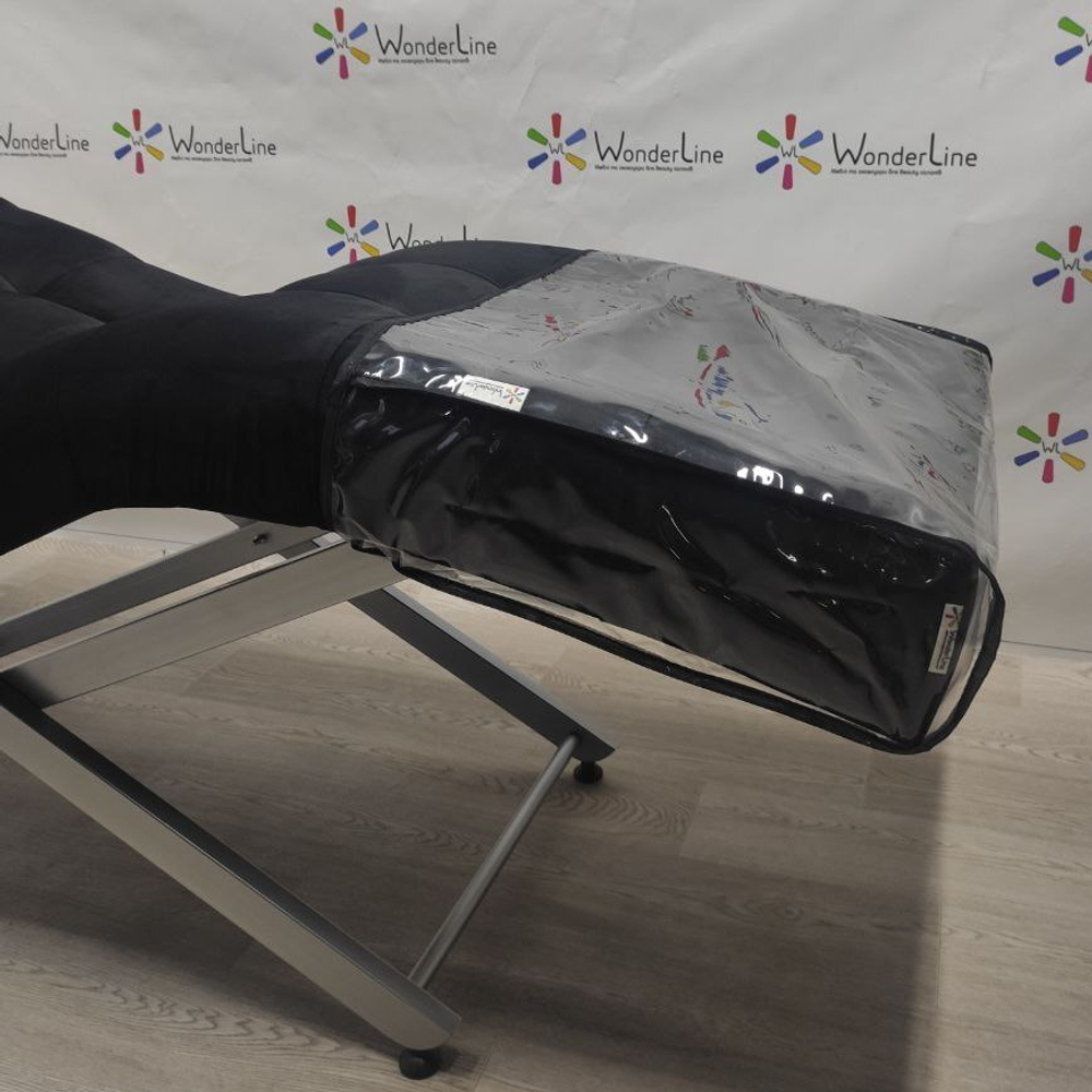 Анатомічна кушетка Tertio Silver для лашмейкерів та бровістів