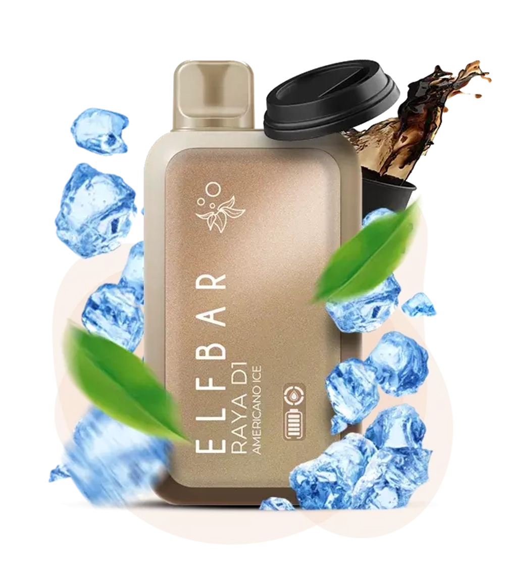 ELF BAR RAYA D1 - Americano Ice (5% nic)