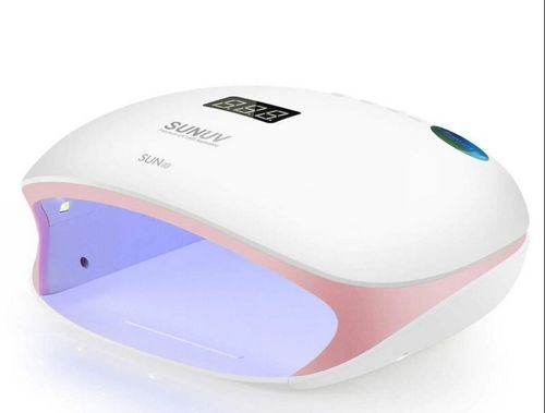 Лампа для маникюра LED+UV Sun 4s Pink, нового поколения с кварцевыми диодами, 48Вт оригинал