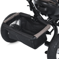 Дитячий триколісний велосипед Turbo Trike MT 1006 гумові колеса