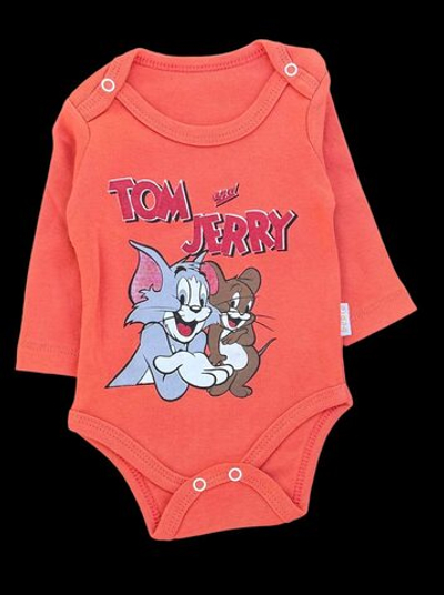 Боді з довгим рукавом "Мультяшки", бавовна ТМ "Bebio"