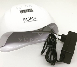 Лампа для маникюра LED+UV Sun X белая