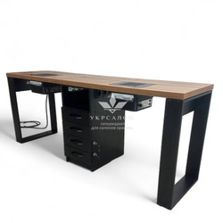 Манікюрний стіл Mark SM-500 black з витяжкою