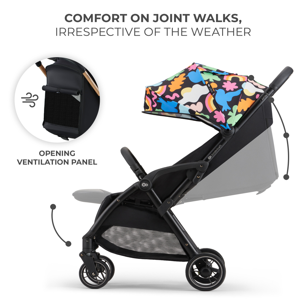 Прогулянкова коляска Kinderkraft Apino