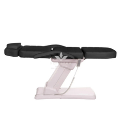 Косметологічна електрична кушетка BR-6622 (3 мотори), чорна