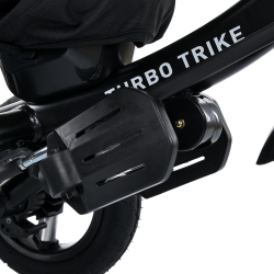 Дитячий триколісний велосипед Turbo Trike MT 1006 гумові колеса