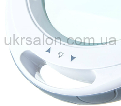 Лампа-лупа 6014 LED-3(5) с регулировкой яркости, холодный свет, 1-12W