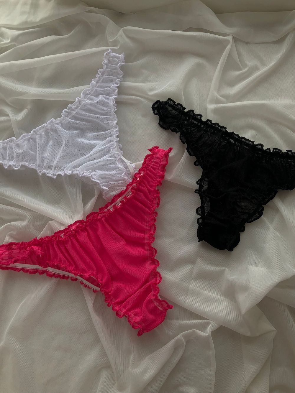 Трусики рюш