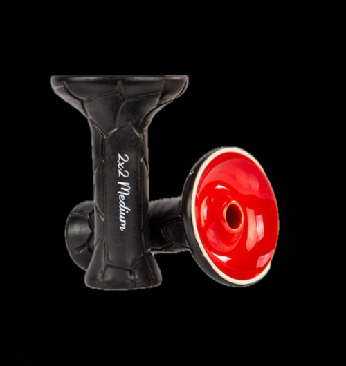 Чаша для кальяна 2х2 Medium Red Turtle