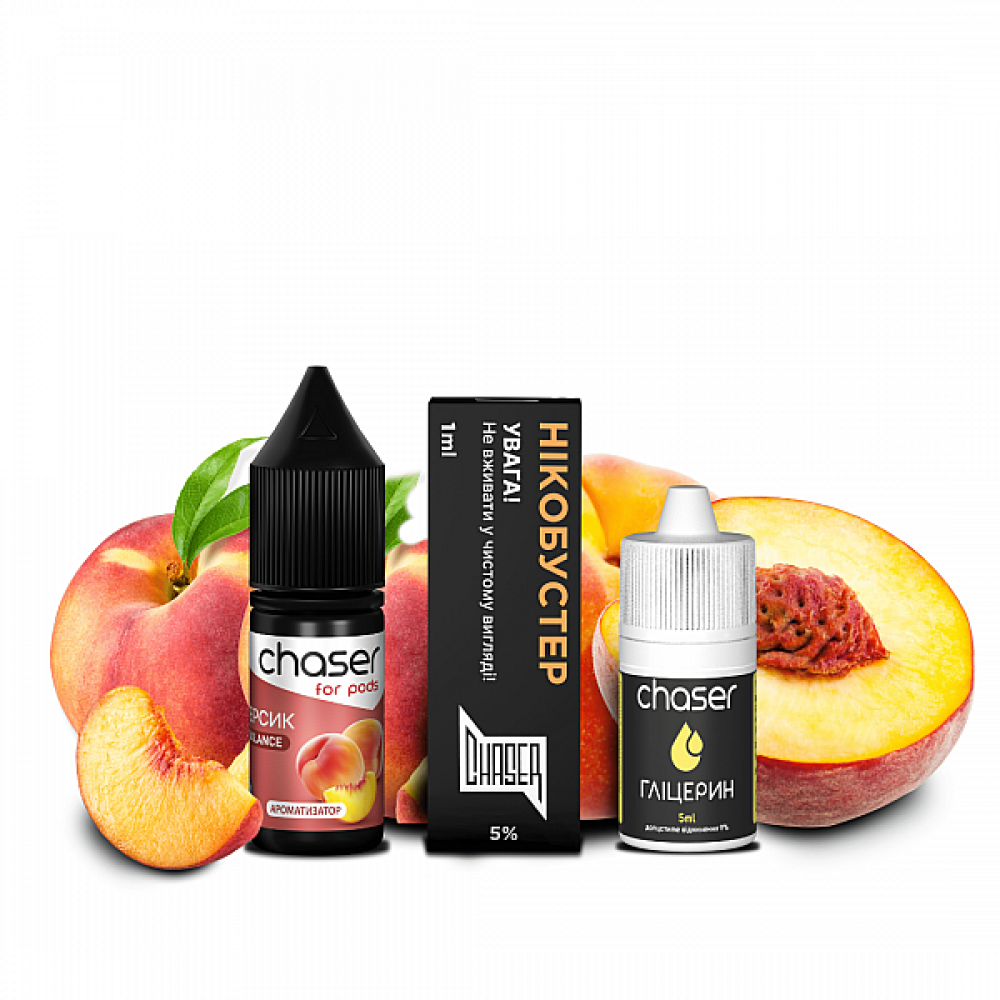 CHASER F/P Персик (5% nic, 30ml)