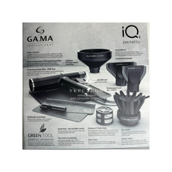 Фен для волосся професійний Gama iQ 2 black
