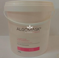 Альгинатная маска с Ацеролой и витамином С, Peel off mask Acerola, Algomask