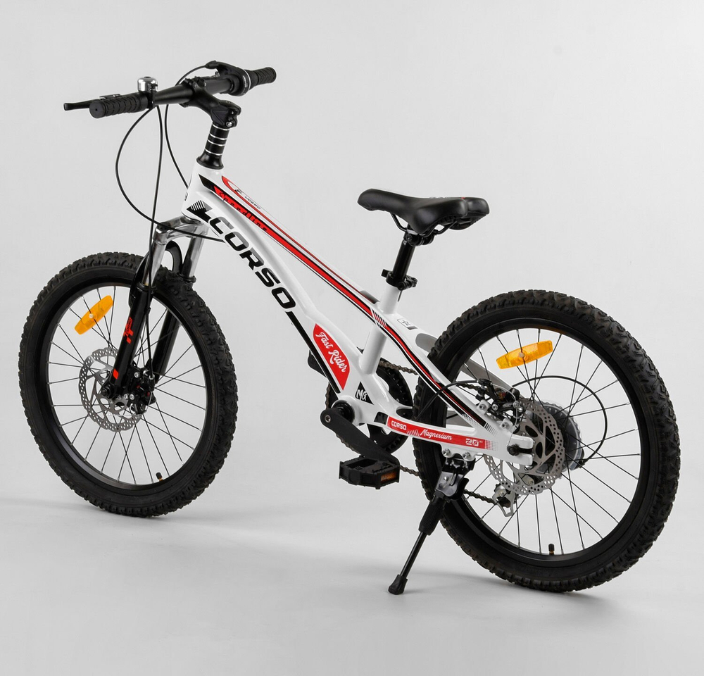 Детский спортивный велосипед 20 дюймов Corso Speedline магниевый