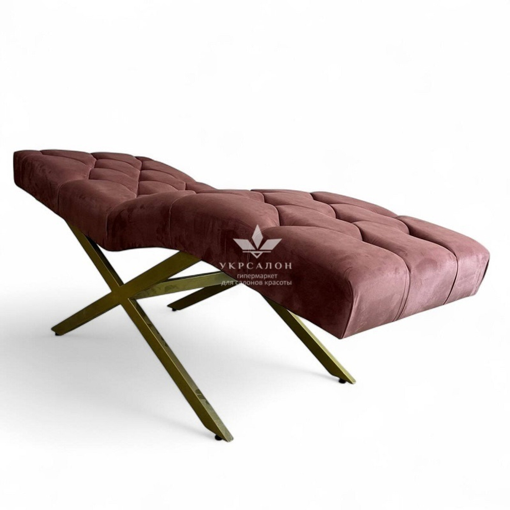 Анатомічна кушетка Mark 444-03 з гудзиками для лашмейкерів та бровістів