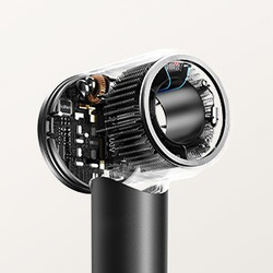 Комплект фен Laifen Swift Premium професійний із сумкою, 2 насадки, чорний