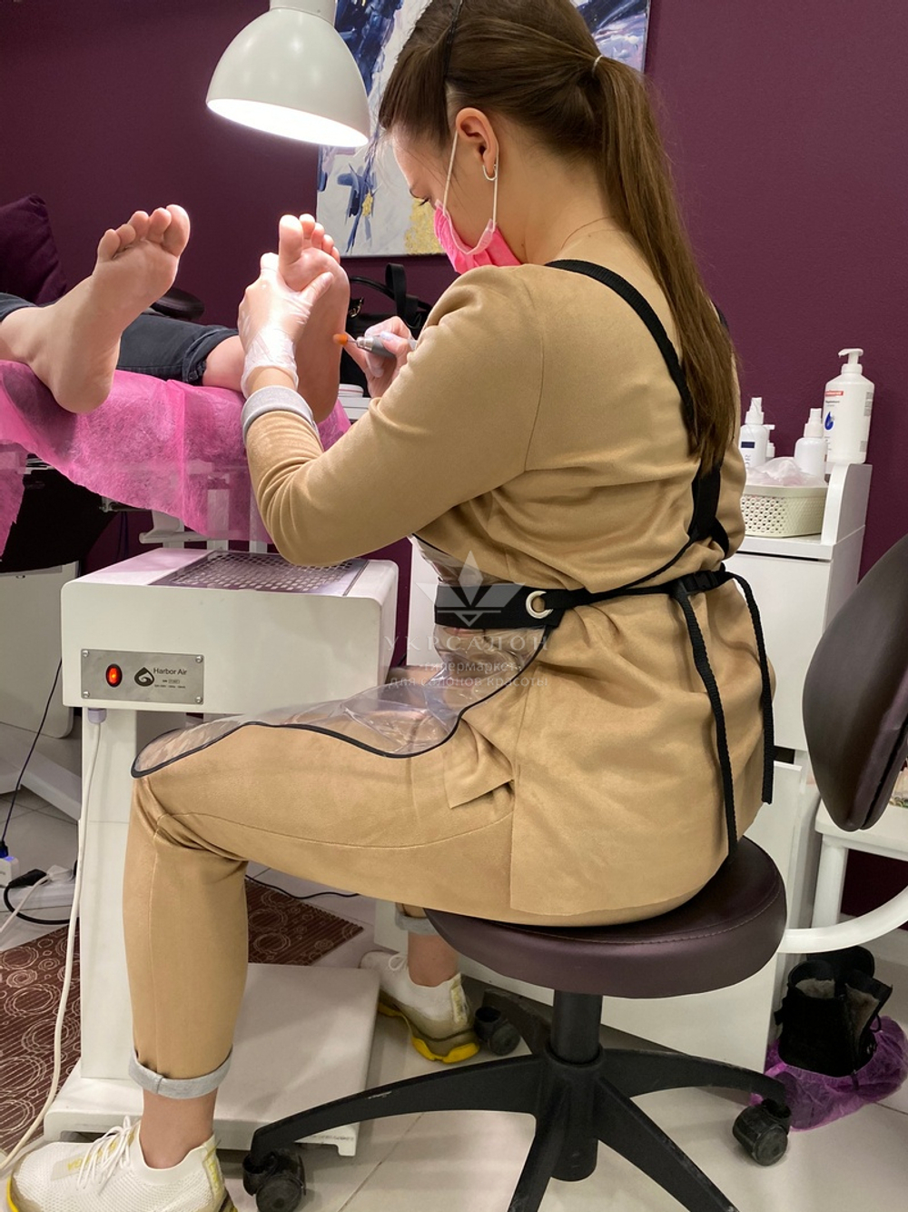 Вытяжка для педикюра Harbor Air Podo