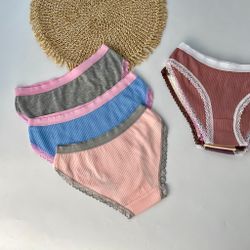 Сліпи в рубчик з мінімалістичним малюнком