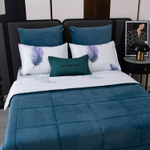 Комплект постельного белья Сатин Velouria Luxe с Одеялом VL018