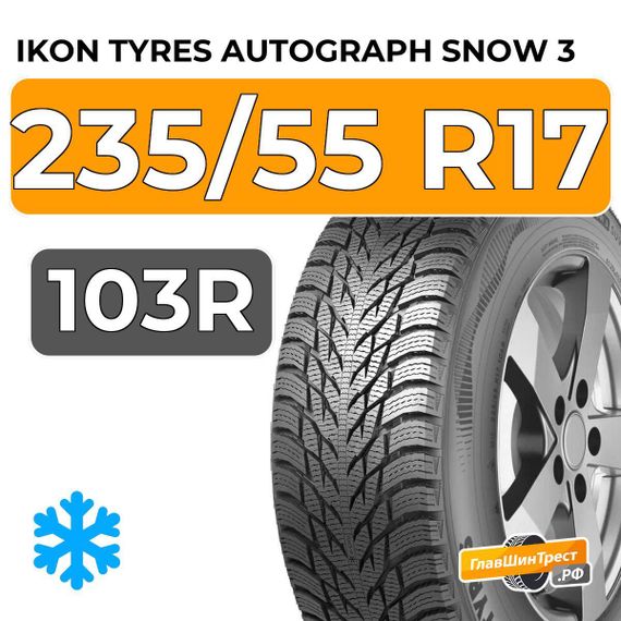 Ikon Tyres Autograph Snow 3 235/55 R17 103R XL