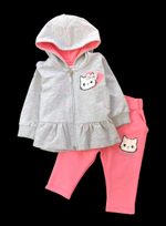 Костюм 2в1: кофта, штани "Kitty", двунитка ТМ "Barmy"