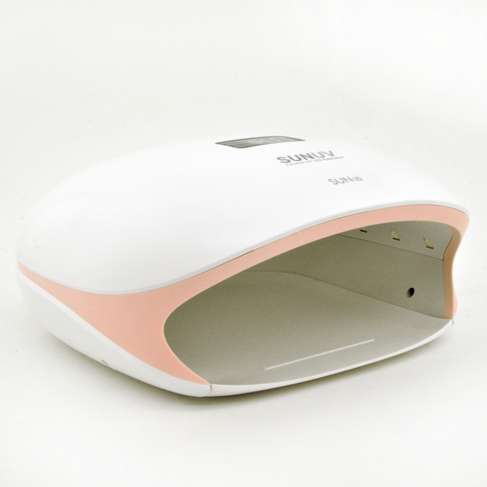 Лампа для манікюру LED+UV Sun 4s Pink, нового покоління з кварцовими діодами, 48Вт оригінал