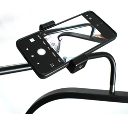 Бестеневая Led лампа для бьюти мастера Smart Moon Light HD-M6X-2, 50 Вт, черная