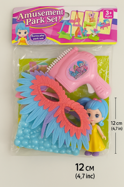 Игровой набор «Парк аттракционов» с куклой и аксессуарами