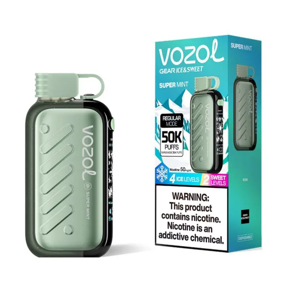 Vozol GEAR ICE & SWEET 50000 - Super Mint (5% nic)