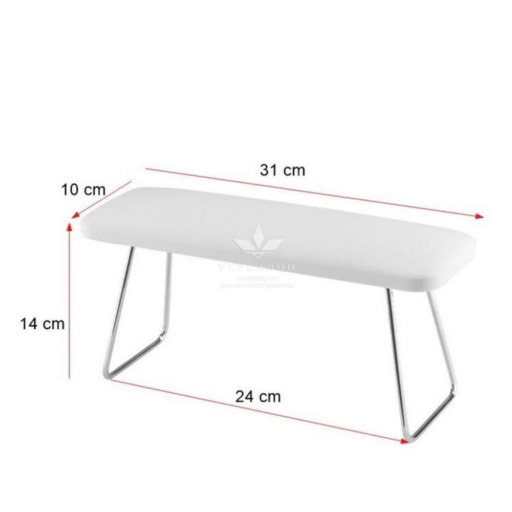 Подставка для маникюра Global, белая