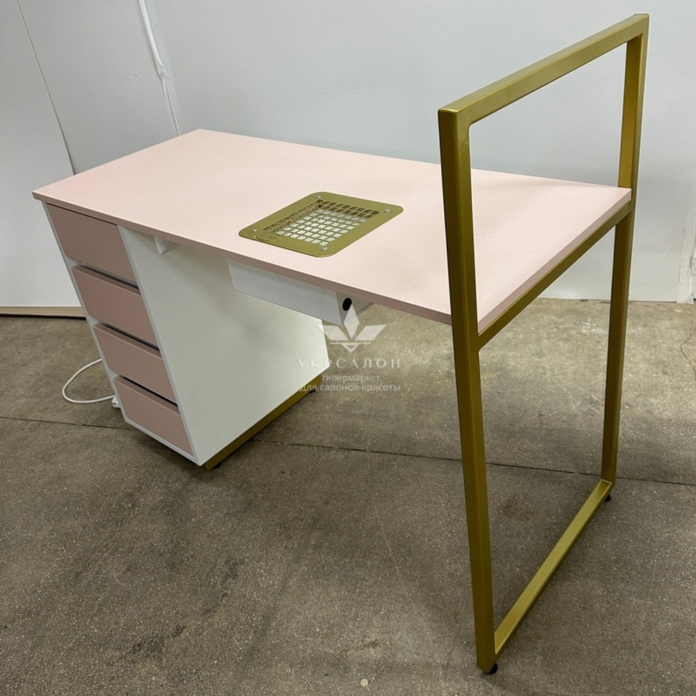 Маникюрный стол Mark SM-100+ с металлической ножкой
