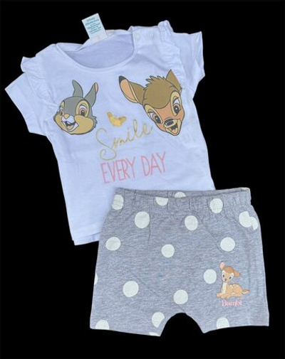Костюм 2в1: футболка, шорти "Smile", бавовна ТМ "Disney"