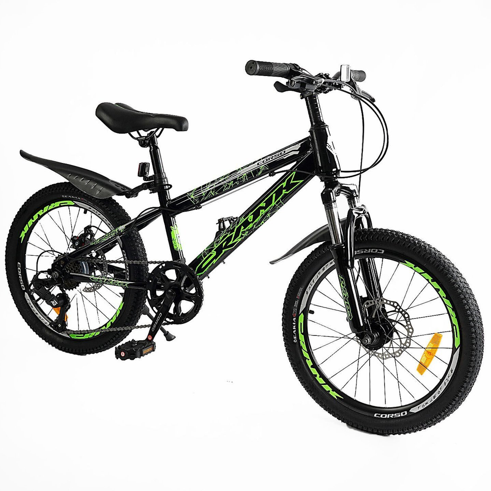 Детский спортивный велосипед 20 дюймов Corso Crank