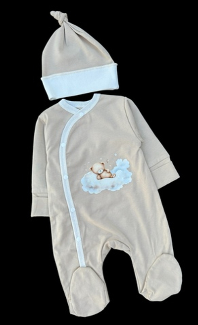 Чоловічок із шапочкою "Принт", кулір ТМ"Happy ТОТ"